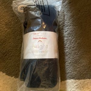 Hannah Andersson 120 cm 6-7 bright basics black footed tights